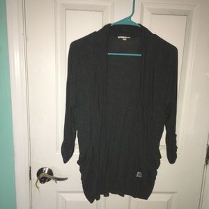 -🖤charcoal cardigan with pockets-